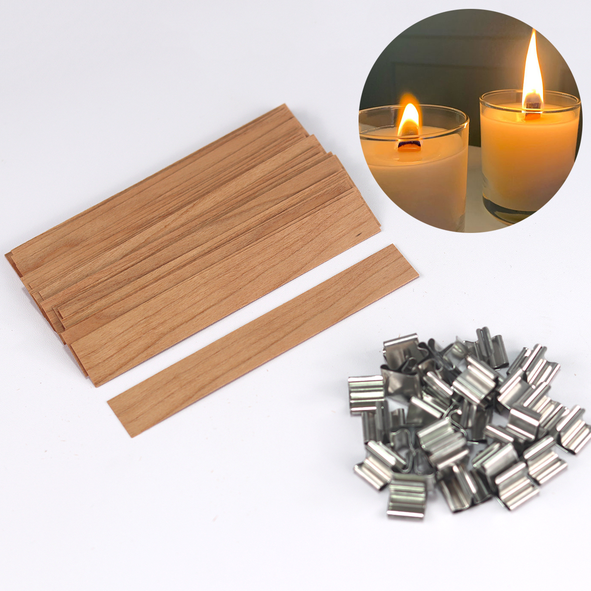 Candle Making Instructions - 30Pcs Wooden Candle Wicks Set 6~19mm