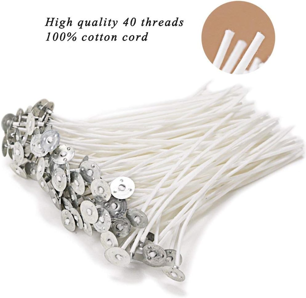 100 Natural Cotton Candle Wick - Cotton Wick Pre Tabbed avis et prix
