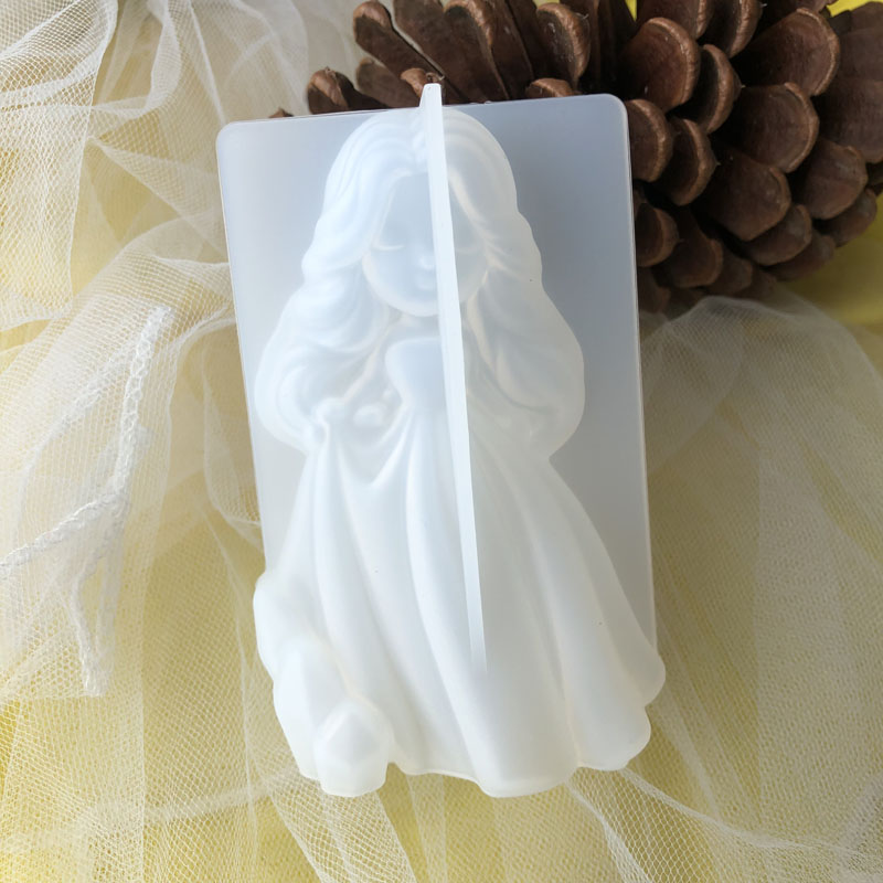 3D Cute Princess Silicone Cand - Candle Making Moulds avis et prix