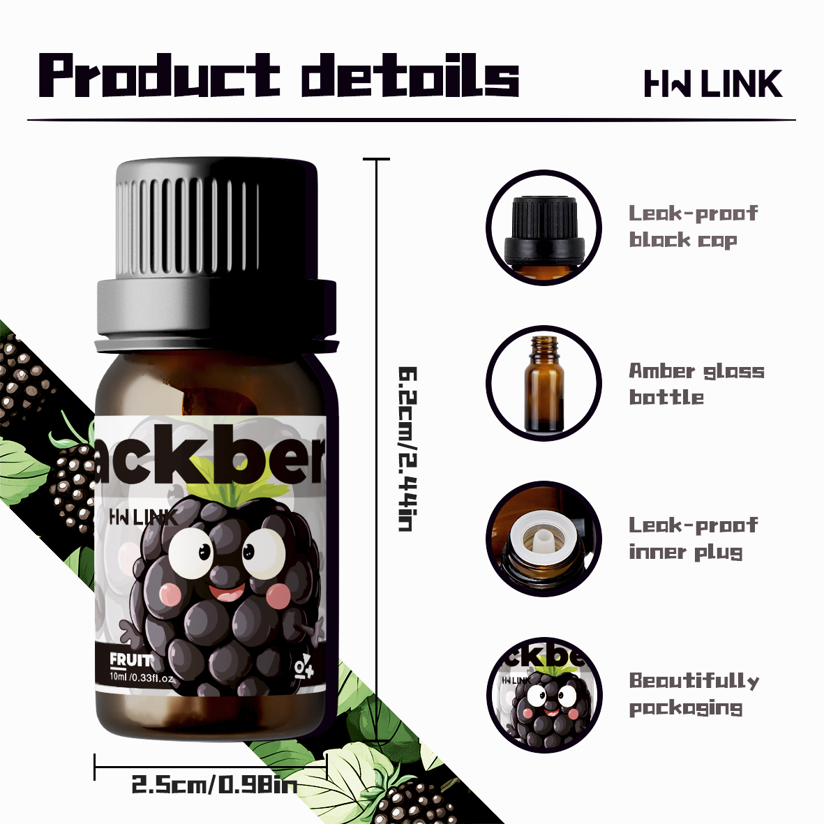 Blackberry Essential Oil Black - Candle Making Ingredients avis et prix