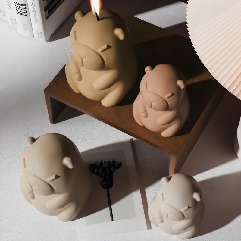 Capybara Pudding Baking Silico - Candle Making Moulds avis et prix