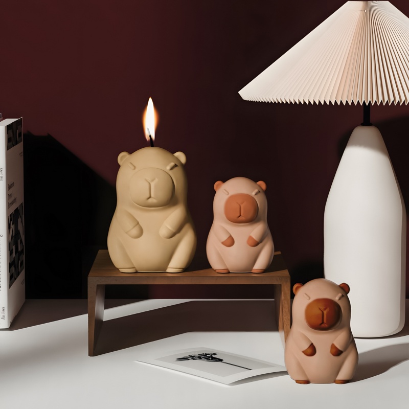 Capybara Pudding Baking Silico - Candle Making Moulds avis et prix