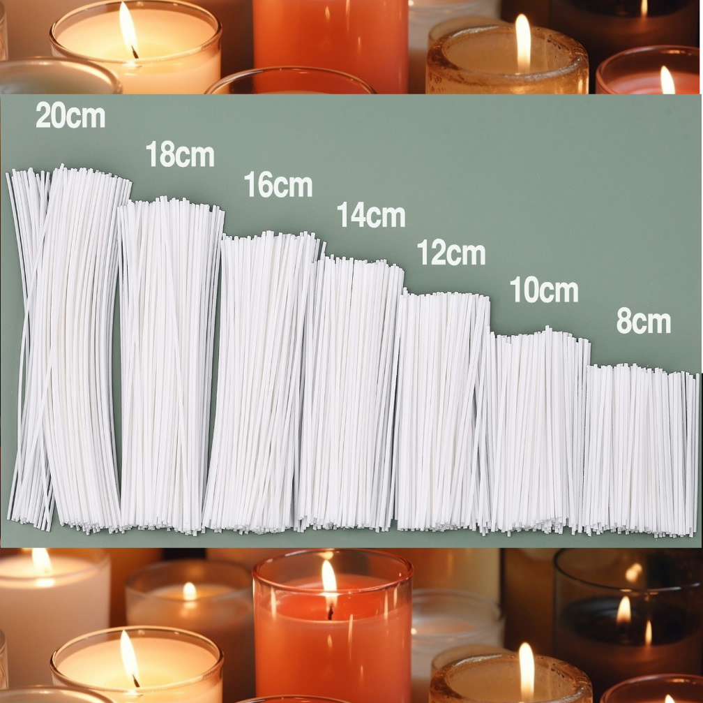 50/100pcs Smokeless Candle Wic - Cotton Wick Pre Tabbed avis et prix