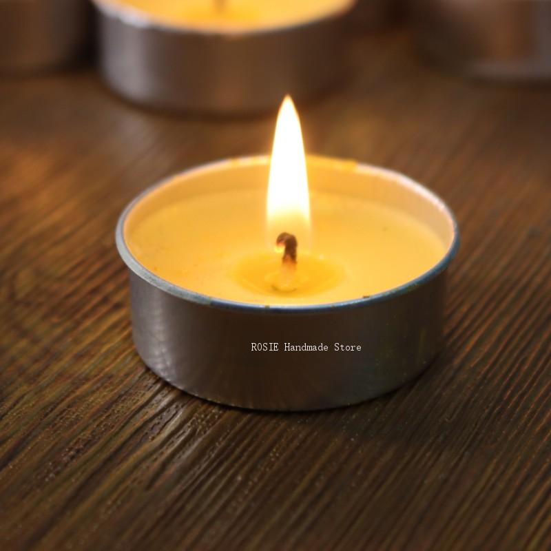 Empty Tea Wax Circular Aluminu - Candle Making Reno avis et prix