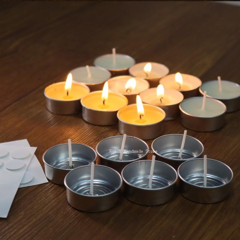 Empty Tea Wax Circular Aluminu - Candle Making Reno avis et prix
