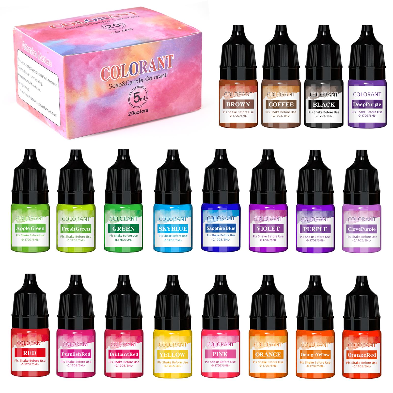 1Set Candle Dyes Kit DIY Candl - Candle Making Instructions avis et prix