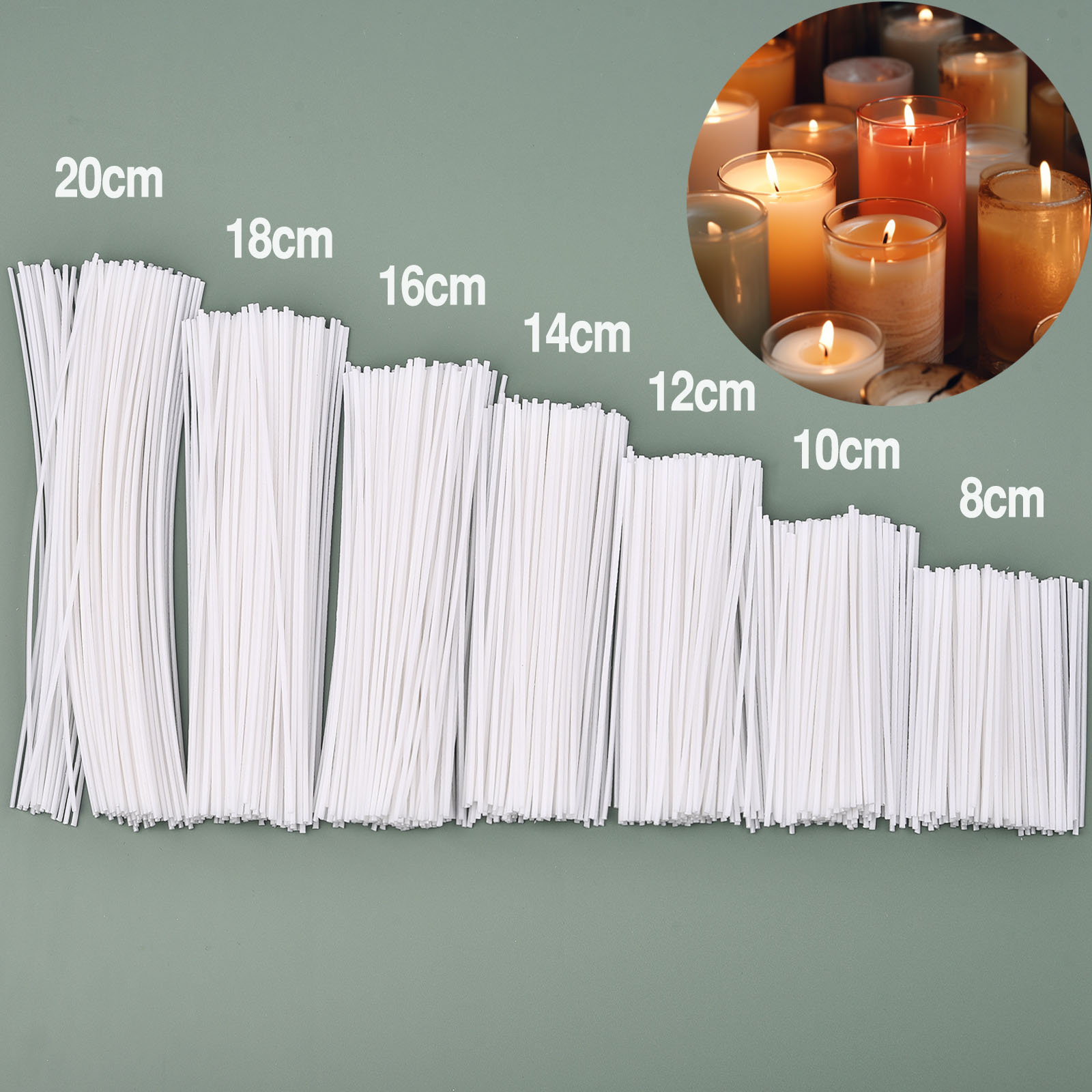 30-100pcs /Set Waxed Cotton Ca - Candle Making Instructions avis et prix