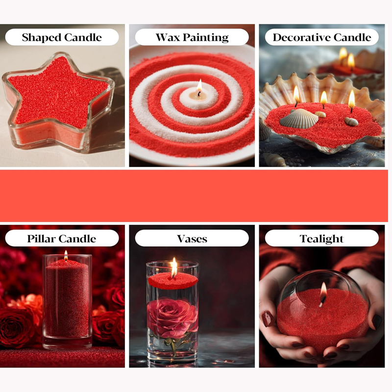 100G Green White Red Sand Pear - Candle Making Kits avis et prix