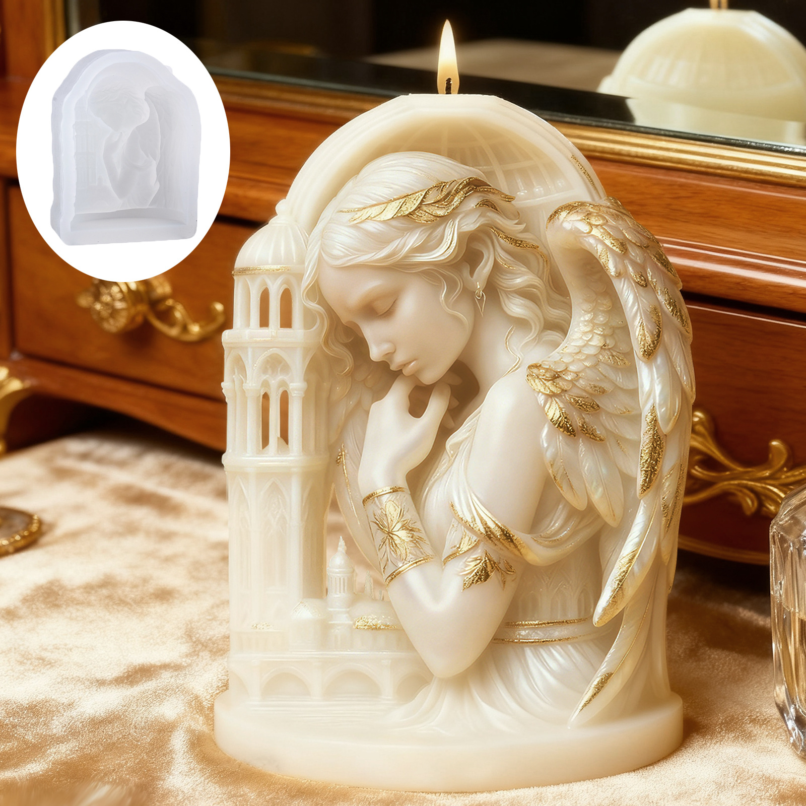 Angel Candle Mold Creative Sce - Candle Making Moulds avis et prix