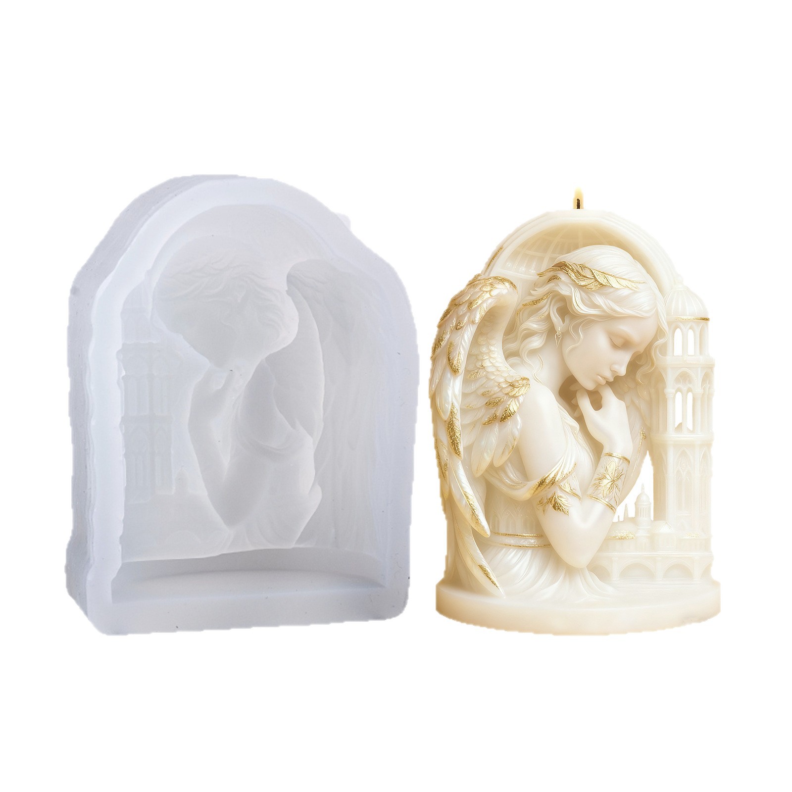 Angel Candle Mold Creative Sce - Candle Making Moulds avis et prix