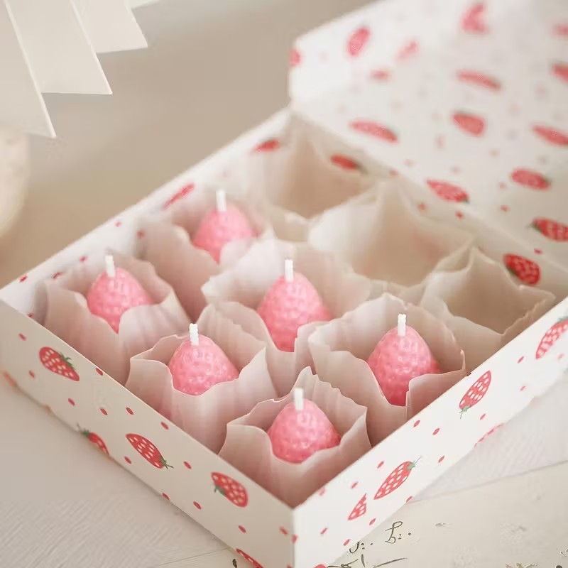 Strawberry Silicone Candle Mol - Candle Making Moulds avis et prix