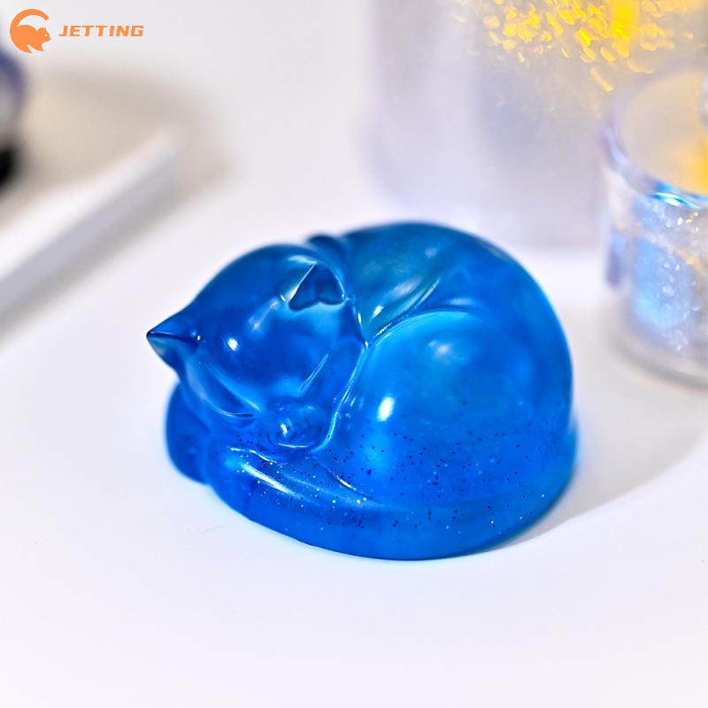 1PCS Sleeping Cat Dog Ornament - Candle Making Moulds avis et prix