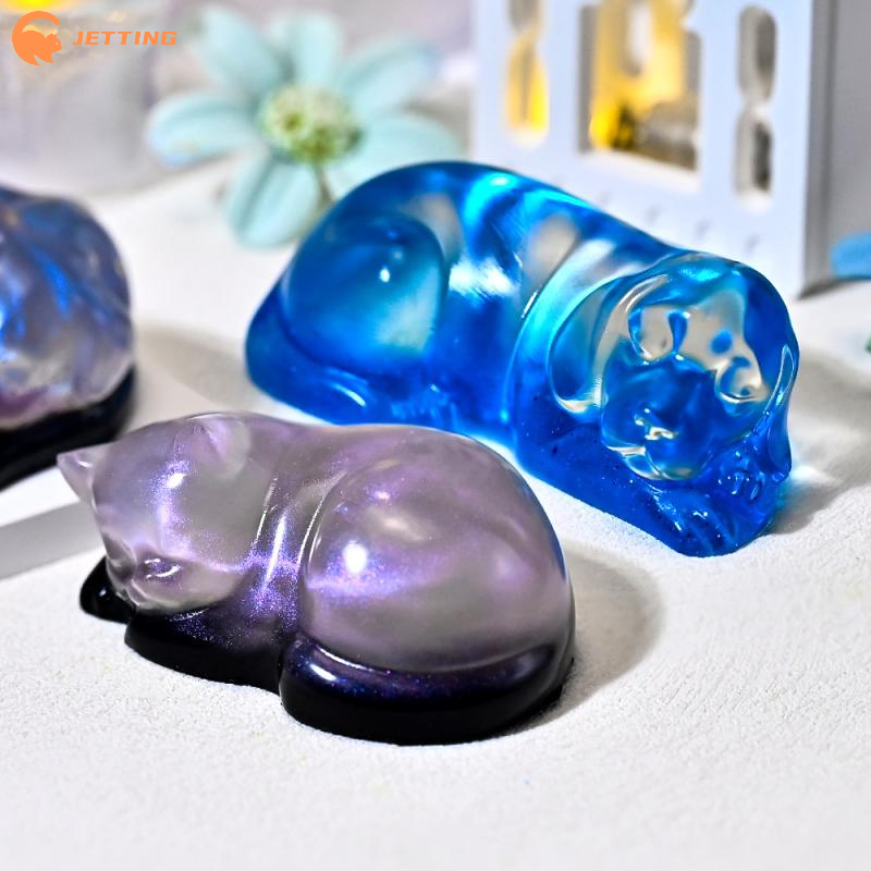 1PCS Sleeping Cat Dog Ornament - Candle Making Moulds avis et prix