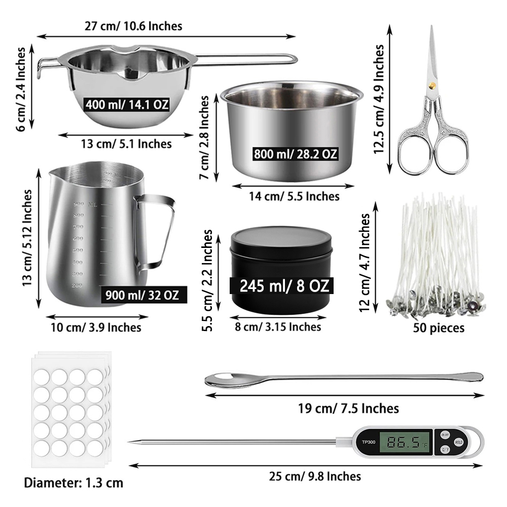 Glintmos DIY Candle Making Kit - Candle Making Kits avis et prix