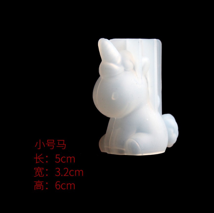 Transparent Unicorn Silicone E - Candle Making Moulds avis et prix