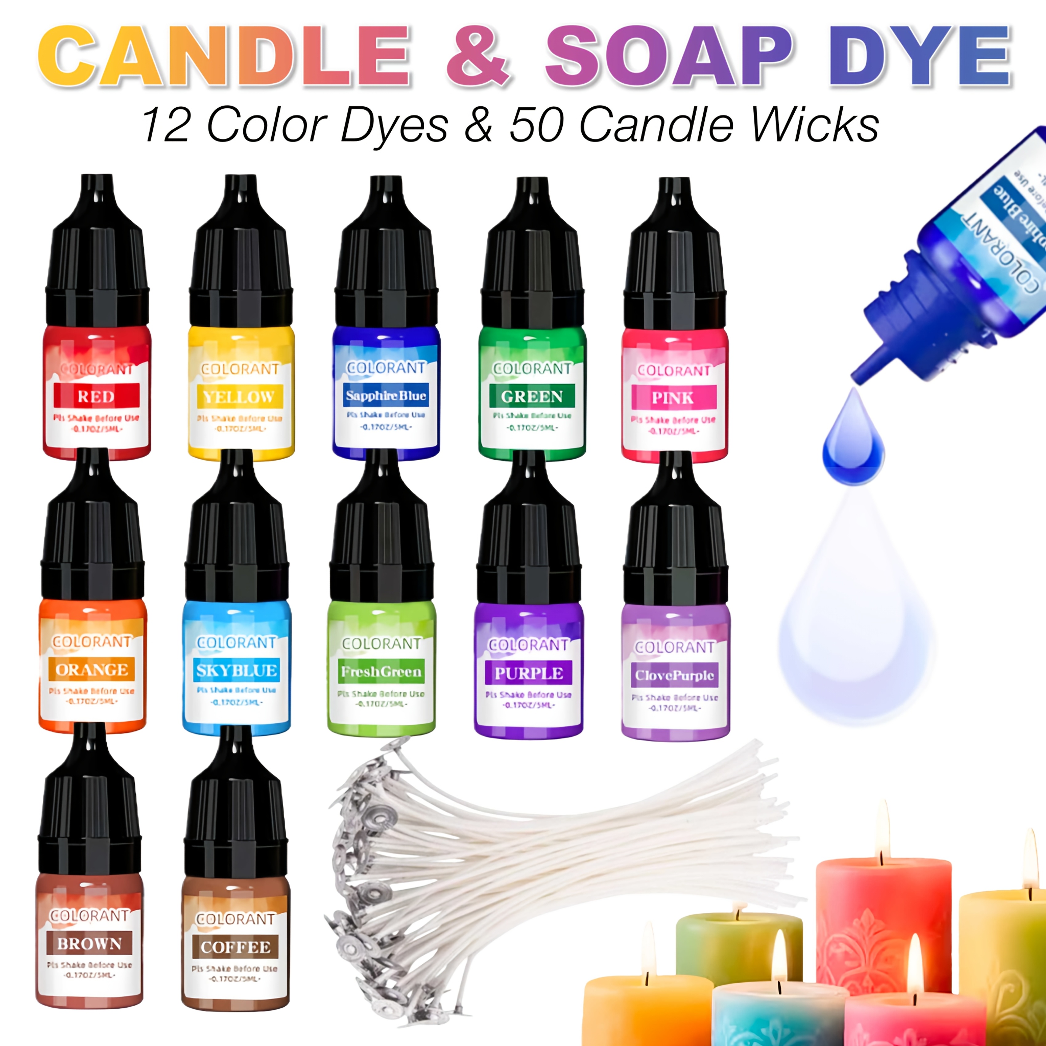 62Pcs Candle Making Supplies S - Candle Making Instructions avis et prix