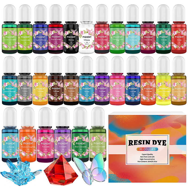 DIY Epoxy Resin Pigment Kit Ca - Candle Making Kits avis et prix