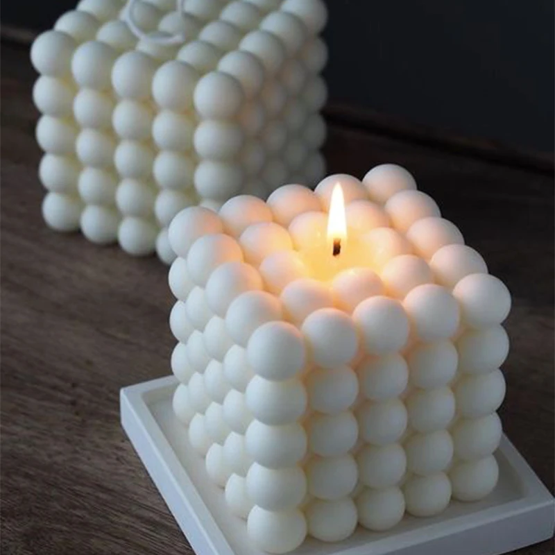 Large Bubble Cube Candles Sili - Candle Making Moulds avis et prix