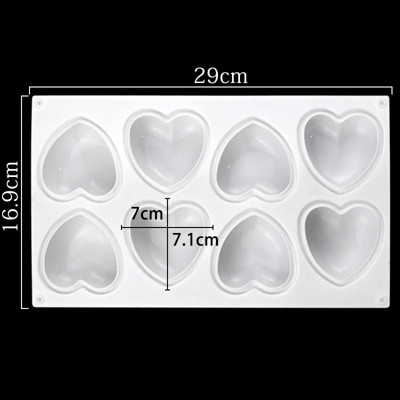 Love Heart Silicone Soap Mold  - Candle Making Kits avis et prix