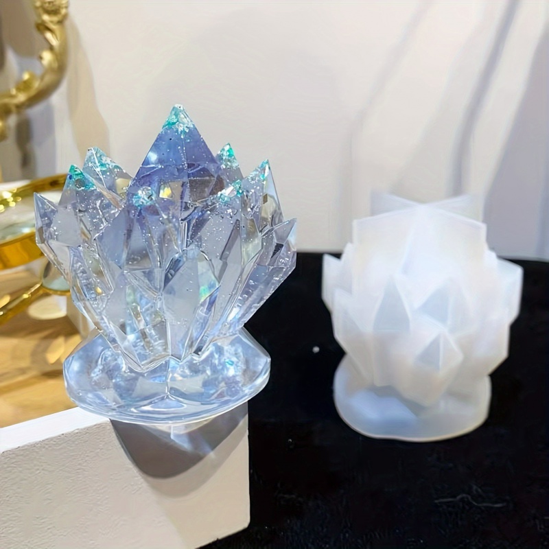 1pcCrystal Cluster Decorative  - Candle Making Moulds avis et prix