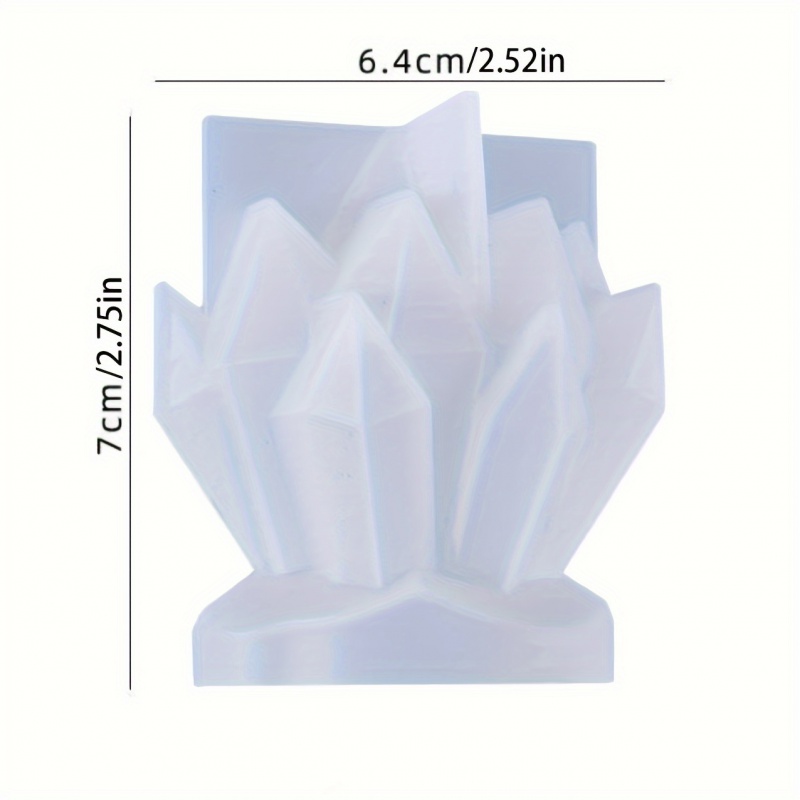 1pcCrystal Cluster Decorative  - Candle Making Moulds avis et prix