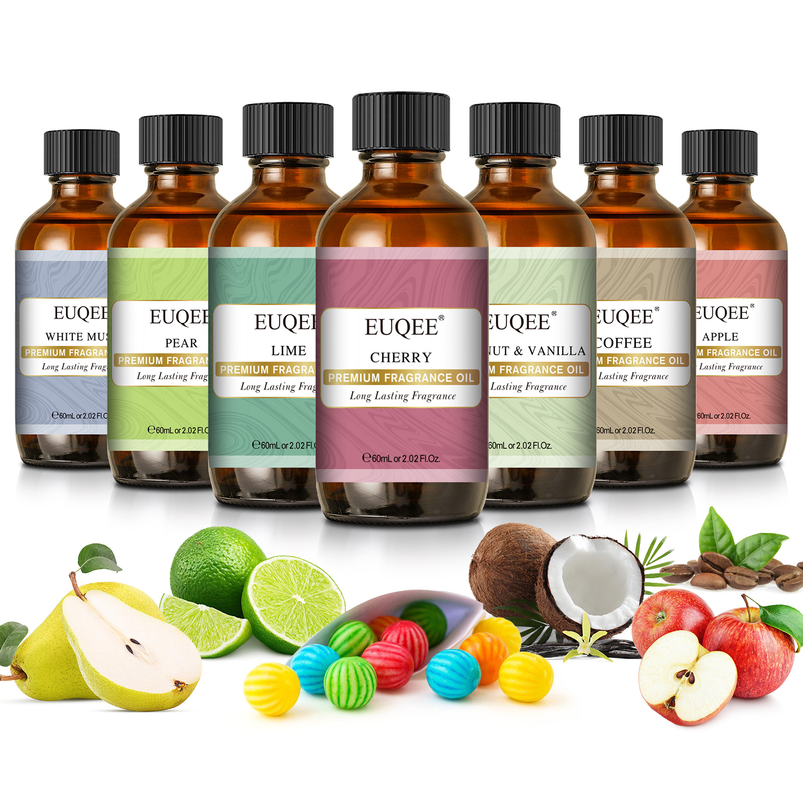 EUQEE 60ml (2 Fl.Oz.) Leather  - Candle Making Ingredients avis et prix