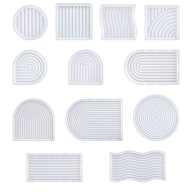 DIY Striped Wave Tray Mold For - Candle Making Moulds avis et prix