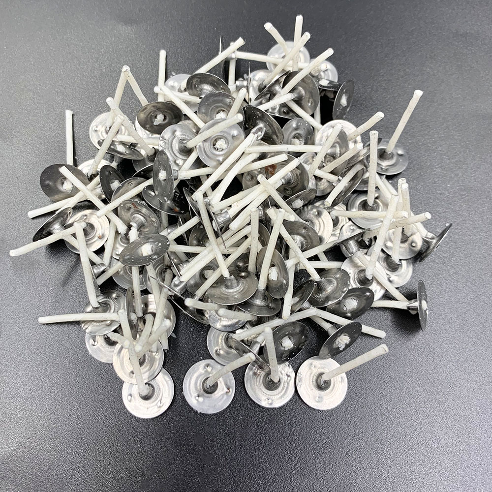 100pcs Smokeless Candle Wicks  - Cotton Wick Pre Tabbed avis et prix