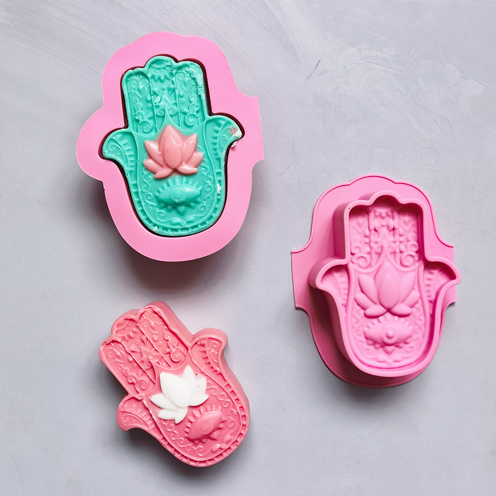 2/4pcs Silicone Soap Molds DIY - Candle Making Reno avis et prix