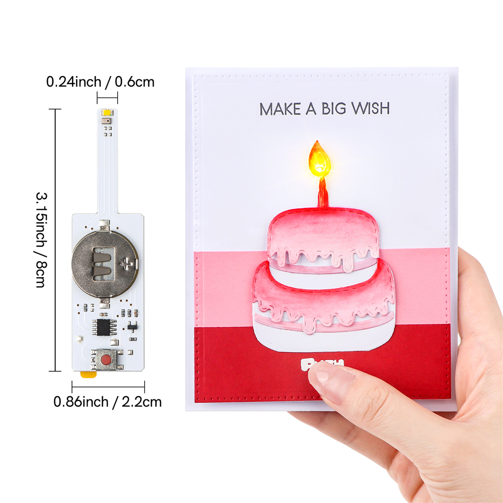 3pcs/set Blow-Out LED Candle L - Candle Making Instructions avis et prix