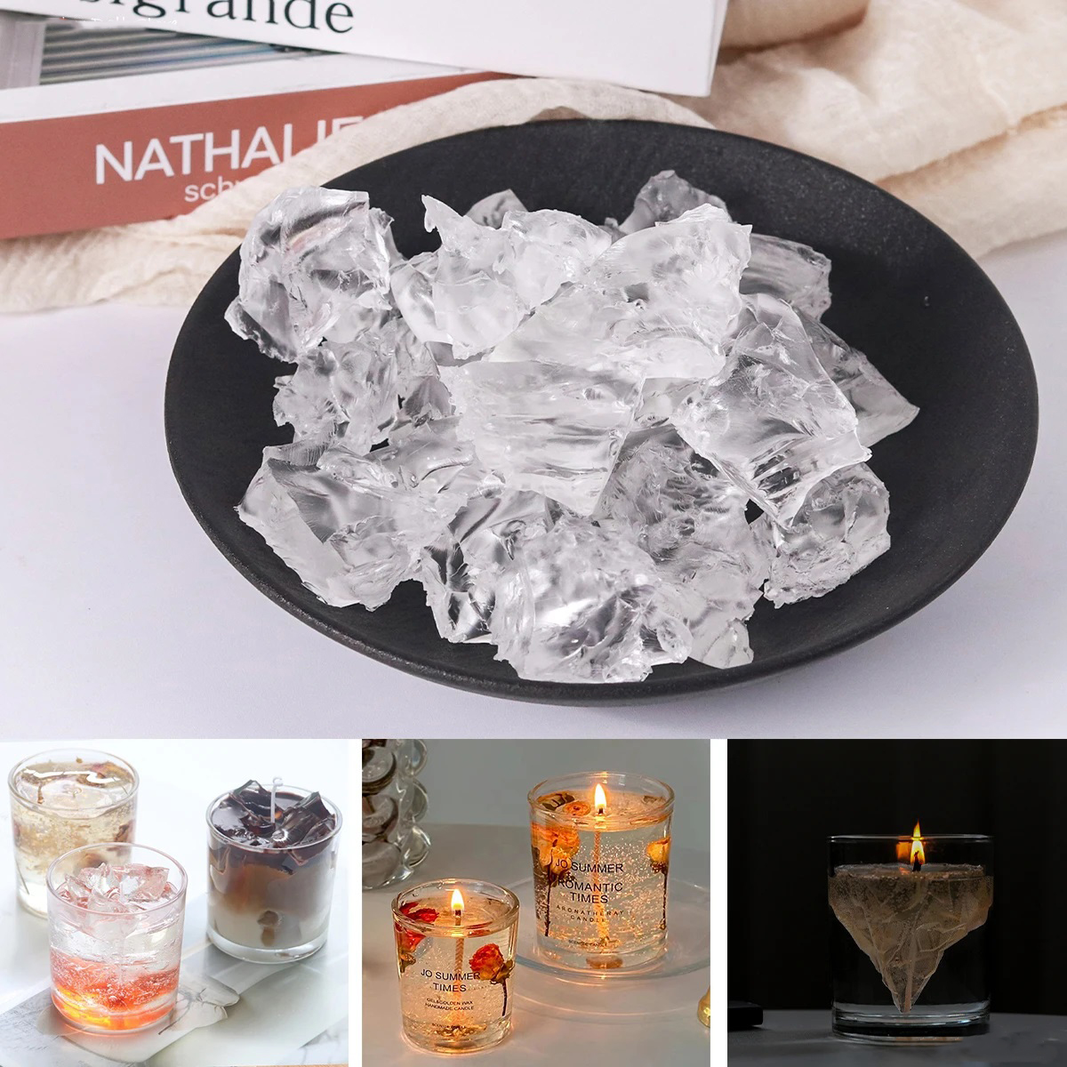 100G 7Colors Jelly Wax DIY Han - Candle Making Reno avis et prix