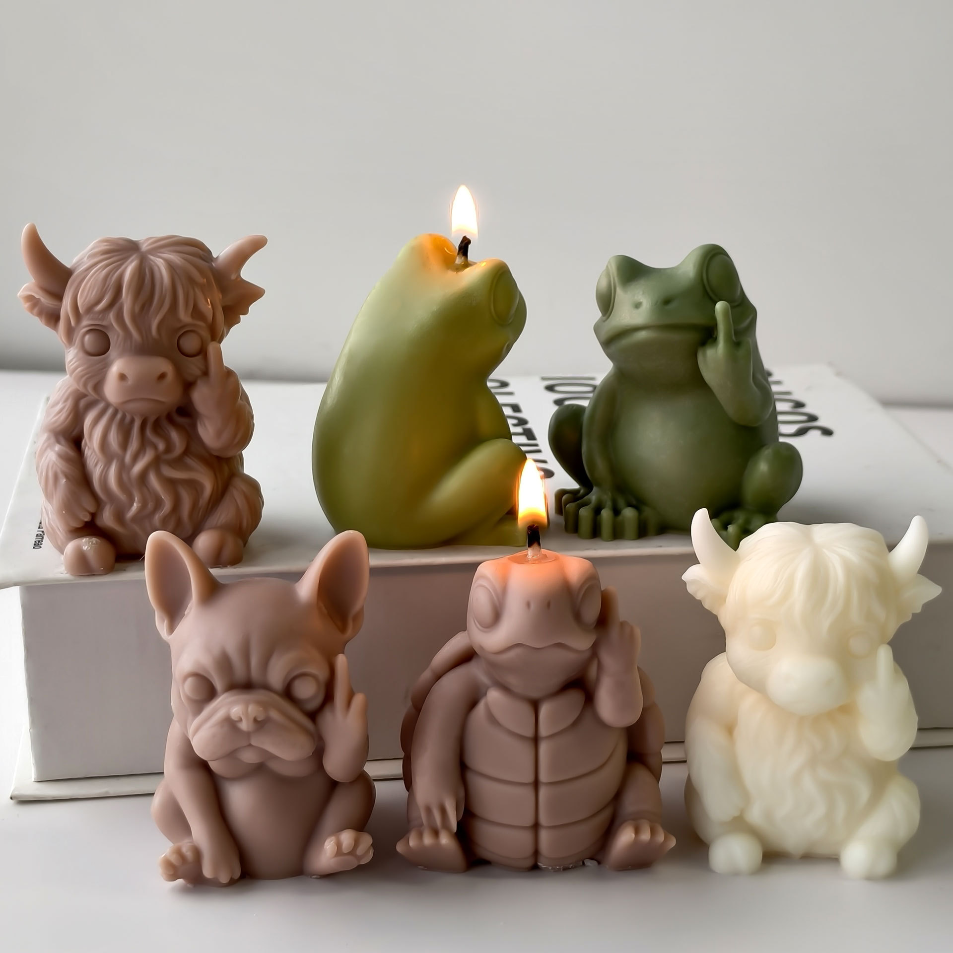 3D Animal Candle Silicone Mold - Candle Making Reno avis et prix