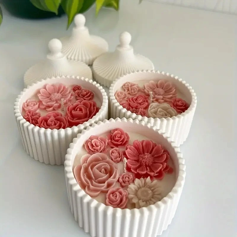 1 Set Silicone Candle Jar Mold - Candle Making Moulds avis et prix