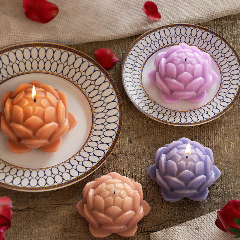 1PC Lotus Flower Candle Mold S - Candle Making Moulds avis et prix