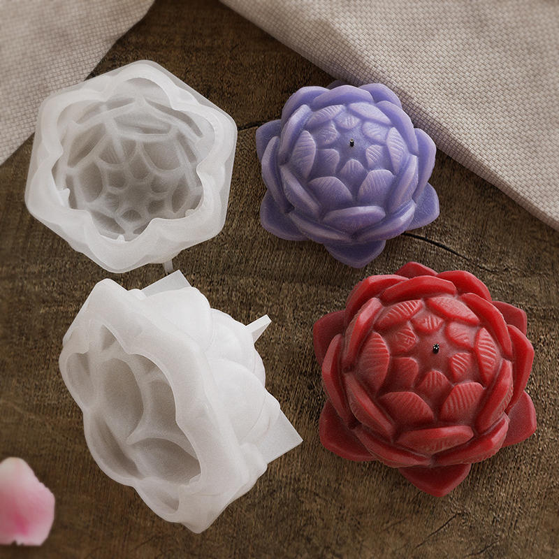 1PC Lotus Flower Candle Mold S - Candle Making Moulds avis et prix