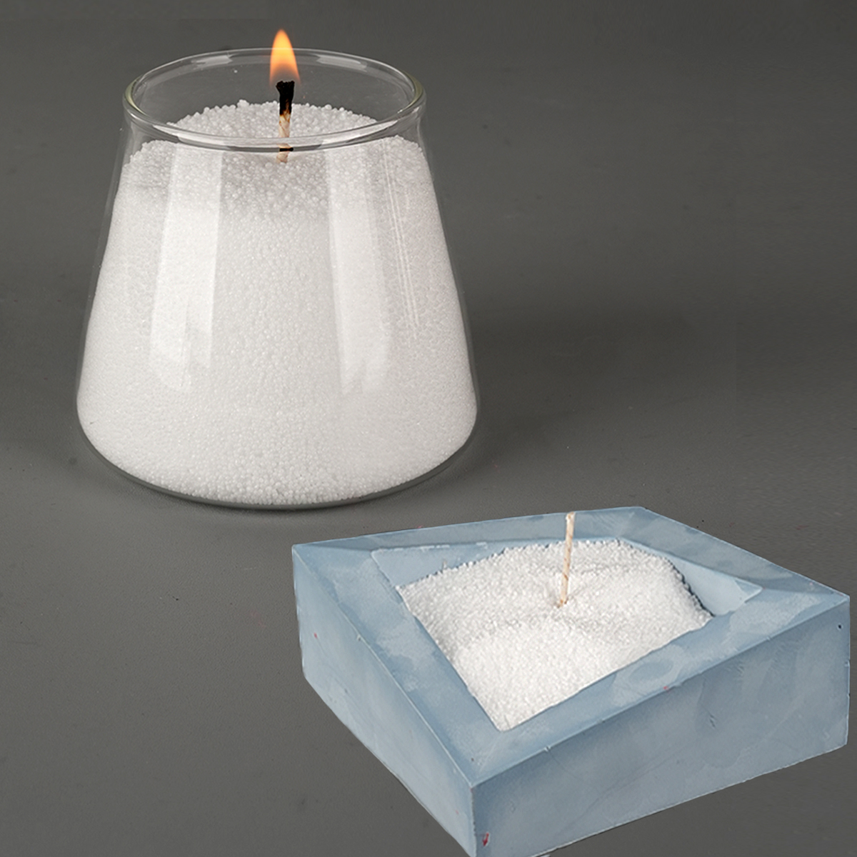 500g/1000g White Sand Wax Ice  - Candle Making Reno avis et prix