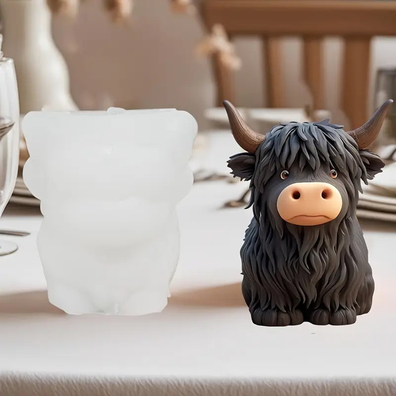 Alpine Cow Candle Mold - Epoxy - Candle Making Moulds avis et prix
