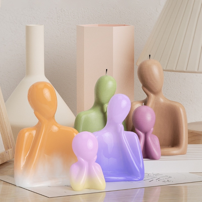 3D Family Candle Silicone Mold - Candle Making Reno avis et prix