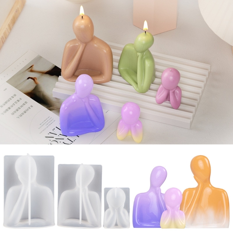3D Family Candle Silicone Mold - Candle Making Reno avis et prix