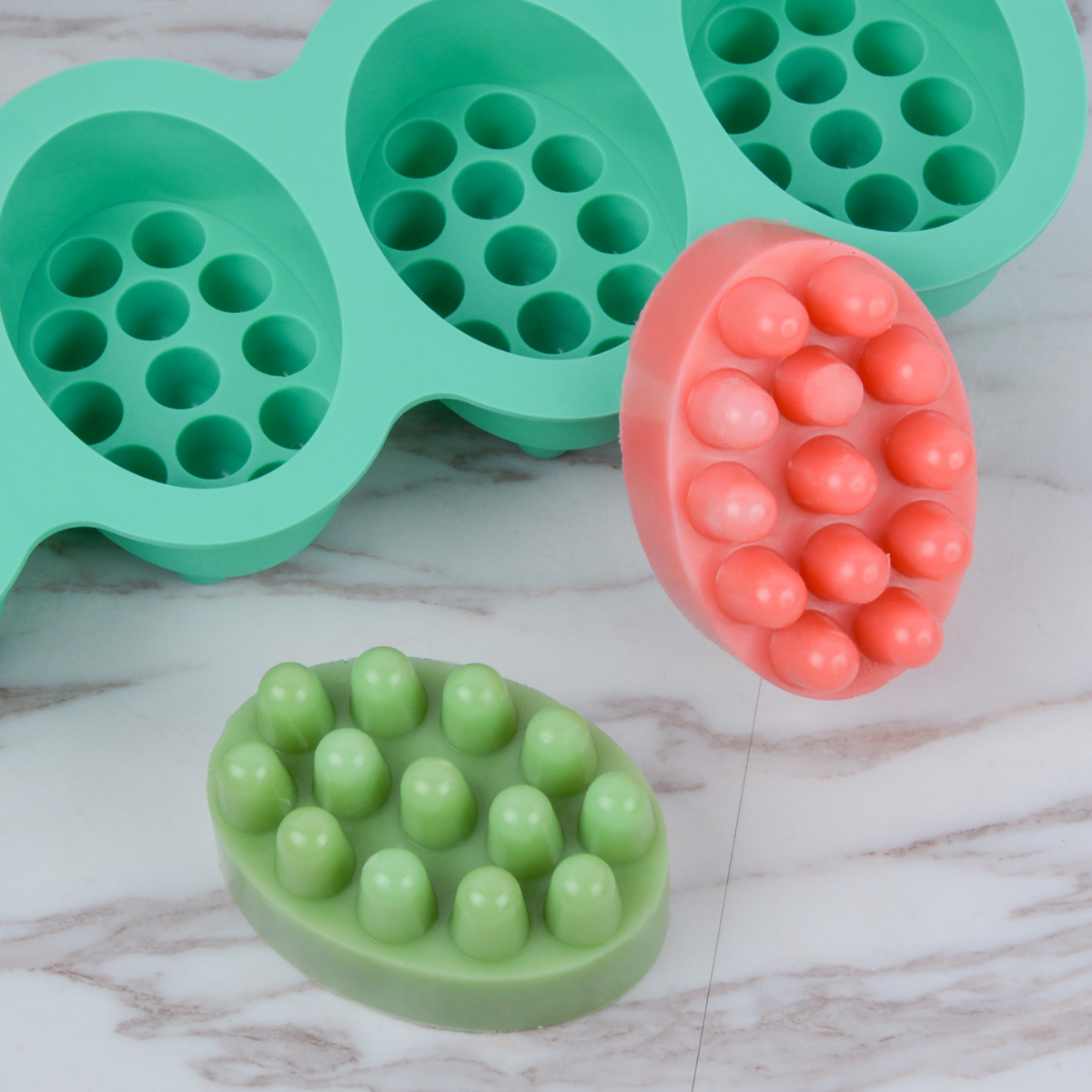 4 Hole Oval Massage Soap Silic - Candle Making Kits avis et prix