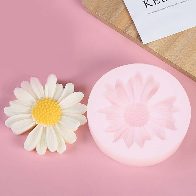 DIY Candle Silicone Mold Daisy - Candle Making Reno avis et prix