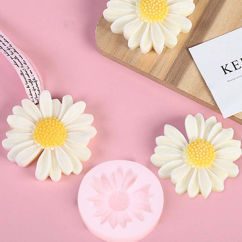 DIY Candle Silicone Mold Daisy - Candle Making Reno avis et prix