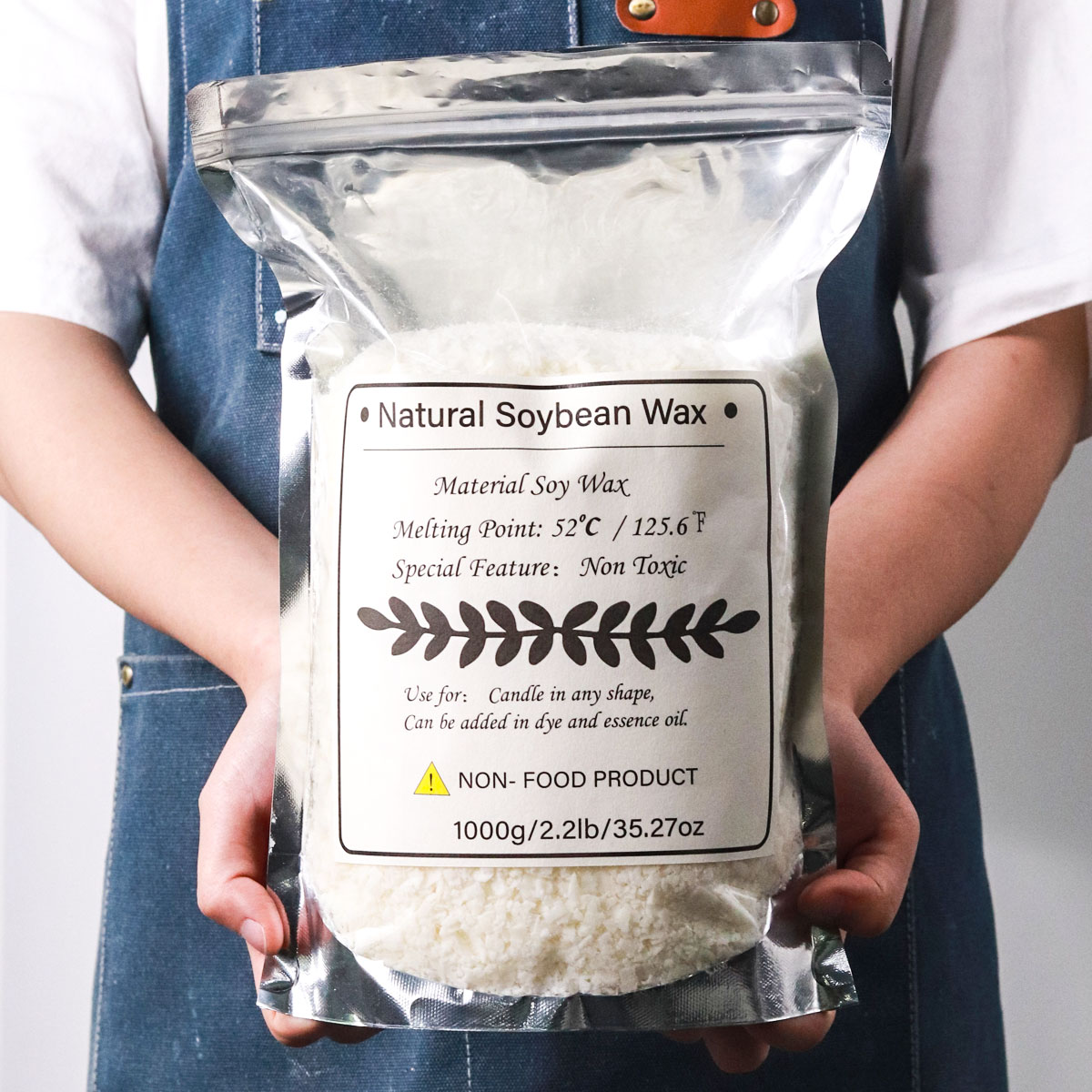 1KG Natural Soy Wax Granular S - Candle Making Reno avis et prix