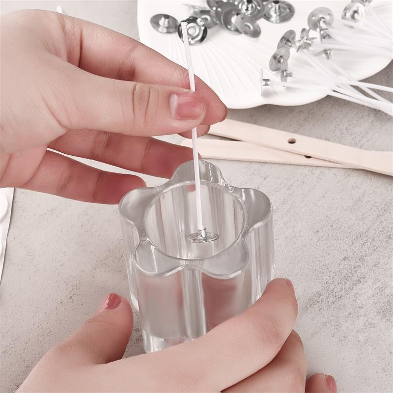 50/100Pcs Waxed Cotton Candle  - Candle Making Instructions avis et prix