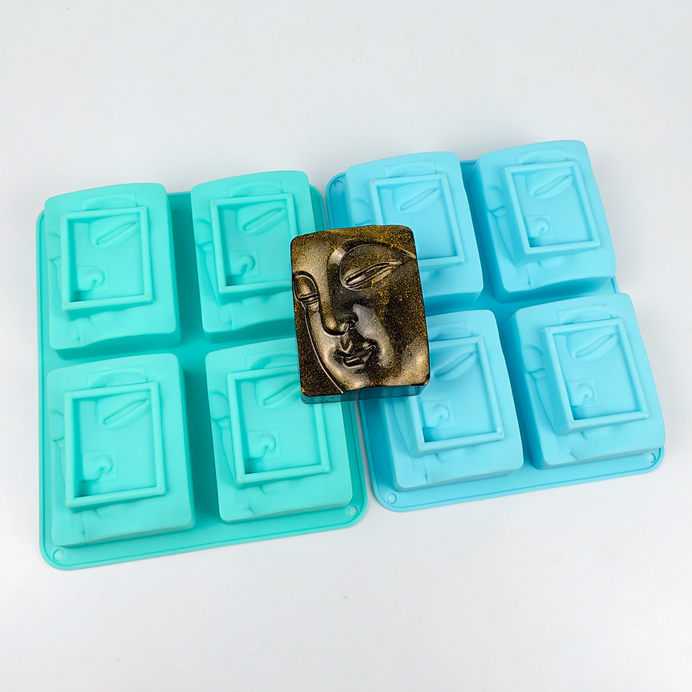 4 Holes Buddha Portrait Soap M - Candle Making Reno avis et prix